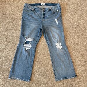 Lane Bryant Signature Fit Mid Rise Boot Jeans Sz 24